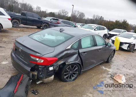 2021 Honda Accord Ex-L из США, поврежденный, VIN 1HGCV1F5XMA015579